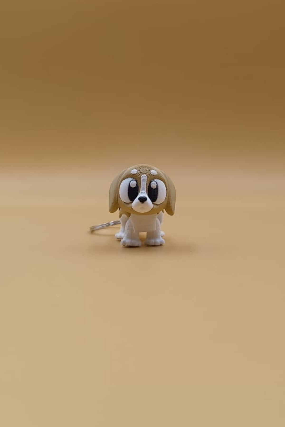 Sevimli Beagle Köpek Anahtarlık – Sadakatin Minik Temsilcisi! - Hareketli Anahtarlık Çanta Süsü Charm