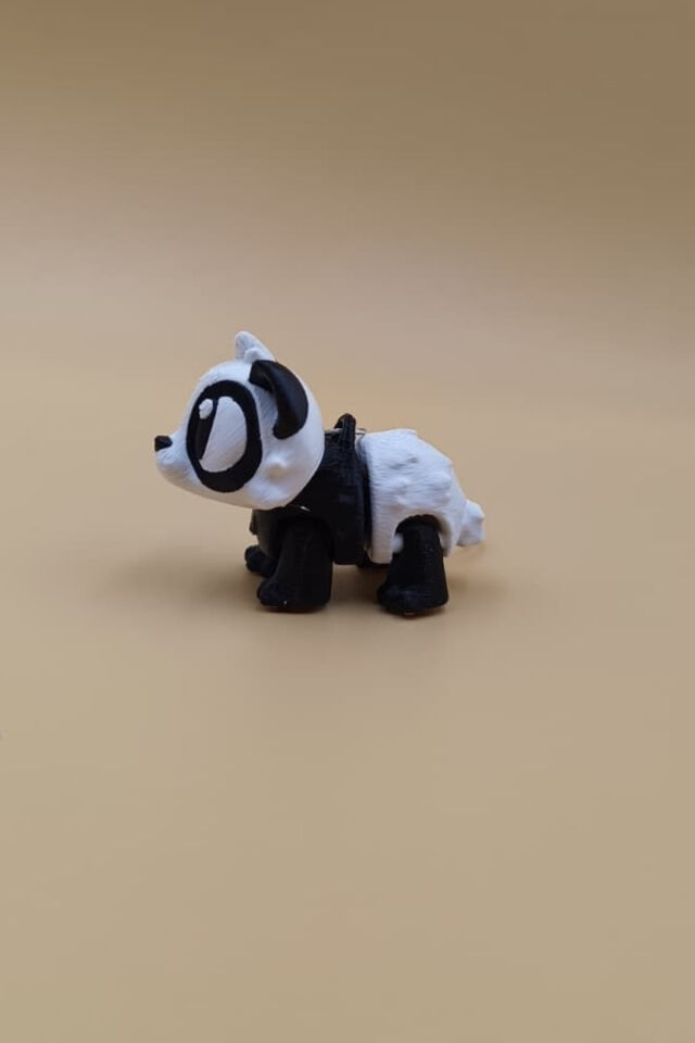 PandaPal – Sevimli Panda Hareketli Anahtarlık Çanta Süsü Charm
