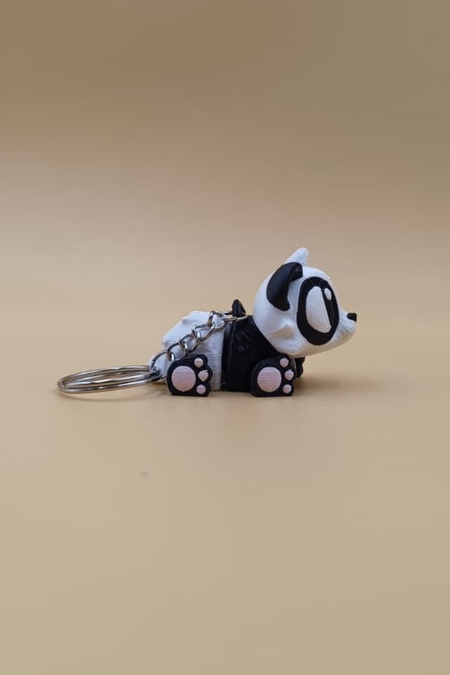 PandaPal – Sevimli Panda Hareketli Anahtarlık Çanta Süsü Charm