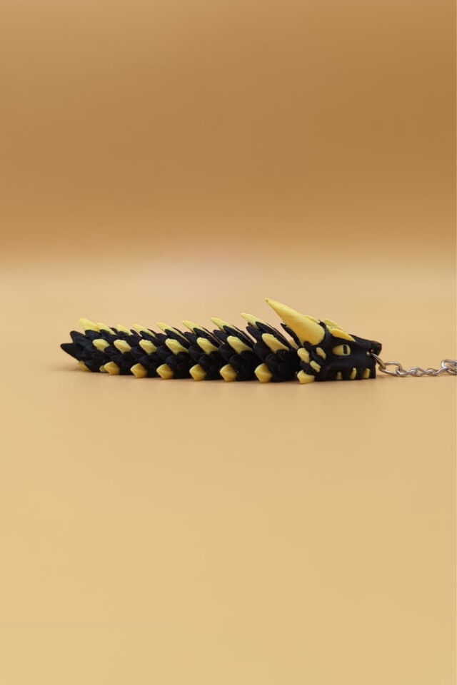 Hareketli Ejderha Anahtarlık(Büyük Boy:11CM) - Hareketli Anahtarlık Çanta Süsü Charm