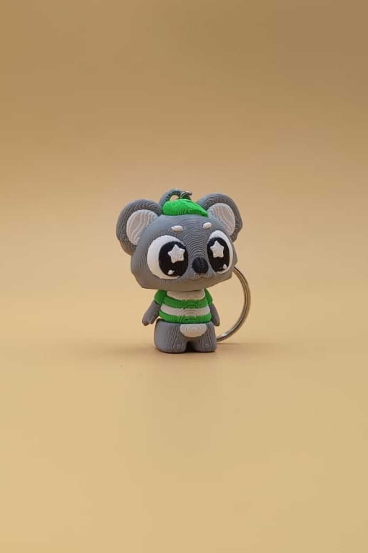 Yıldız Göz Koala Anahtarlık - Hareketli Anahtarlık Çanta Süsü Charm