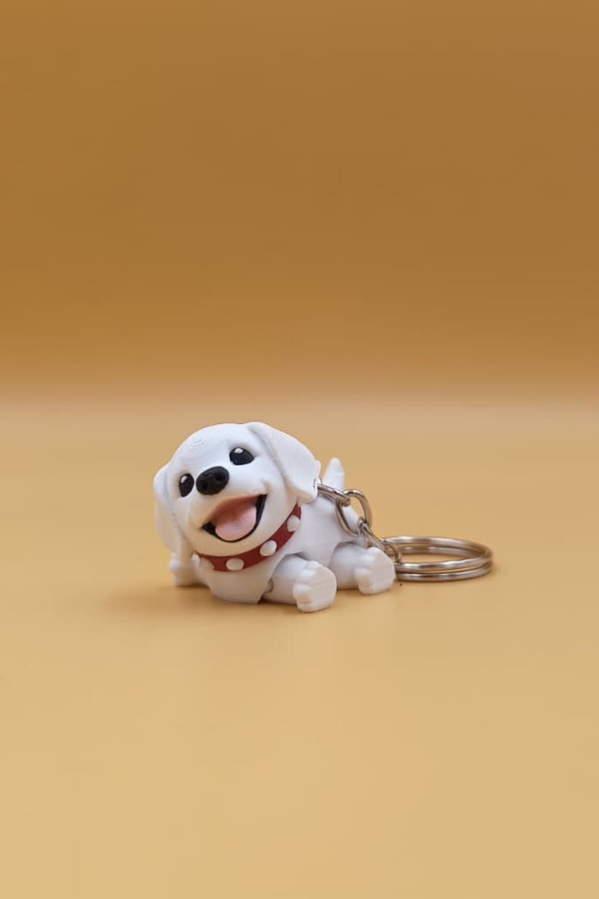Hareketli Şirin Yavur Labrador Puppy Anahtarlık Çanta Süsü Çharm