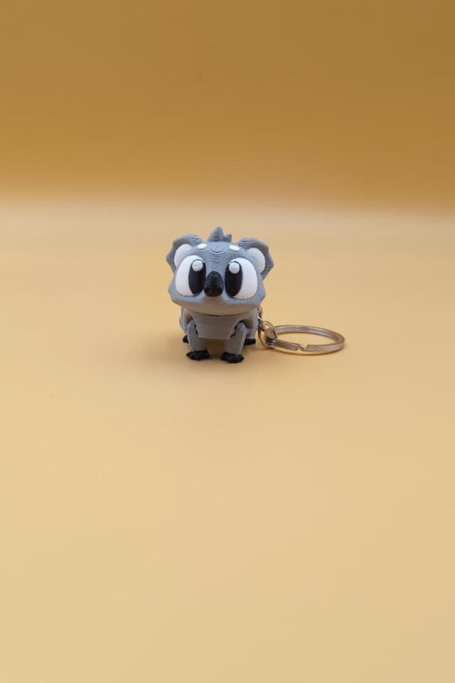 Sevimli Koala Anahtarlık – Sakinliğin ve Şirinliğin Simgesi! - Hareketli Anahtarlık Çanta Süsü Charm