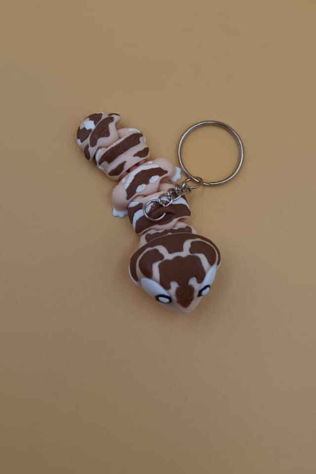 Gecko Hareketli Anahtarlık Çanta Süsü Charm