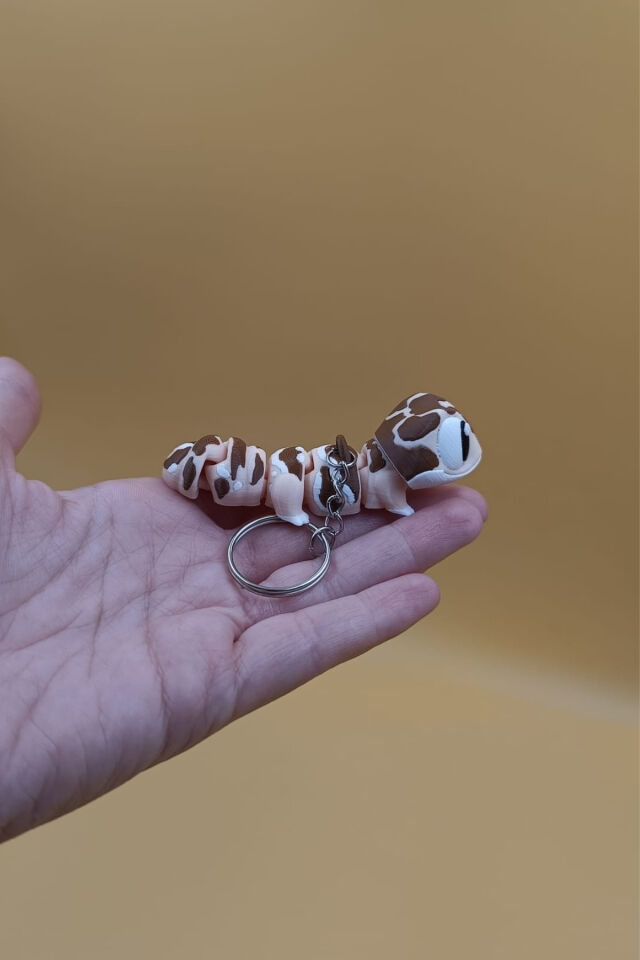 Gecko Hareketli Anahtarlık Çanta Süsü Charm
