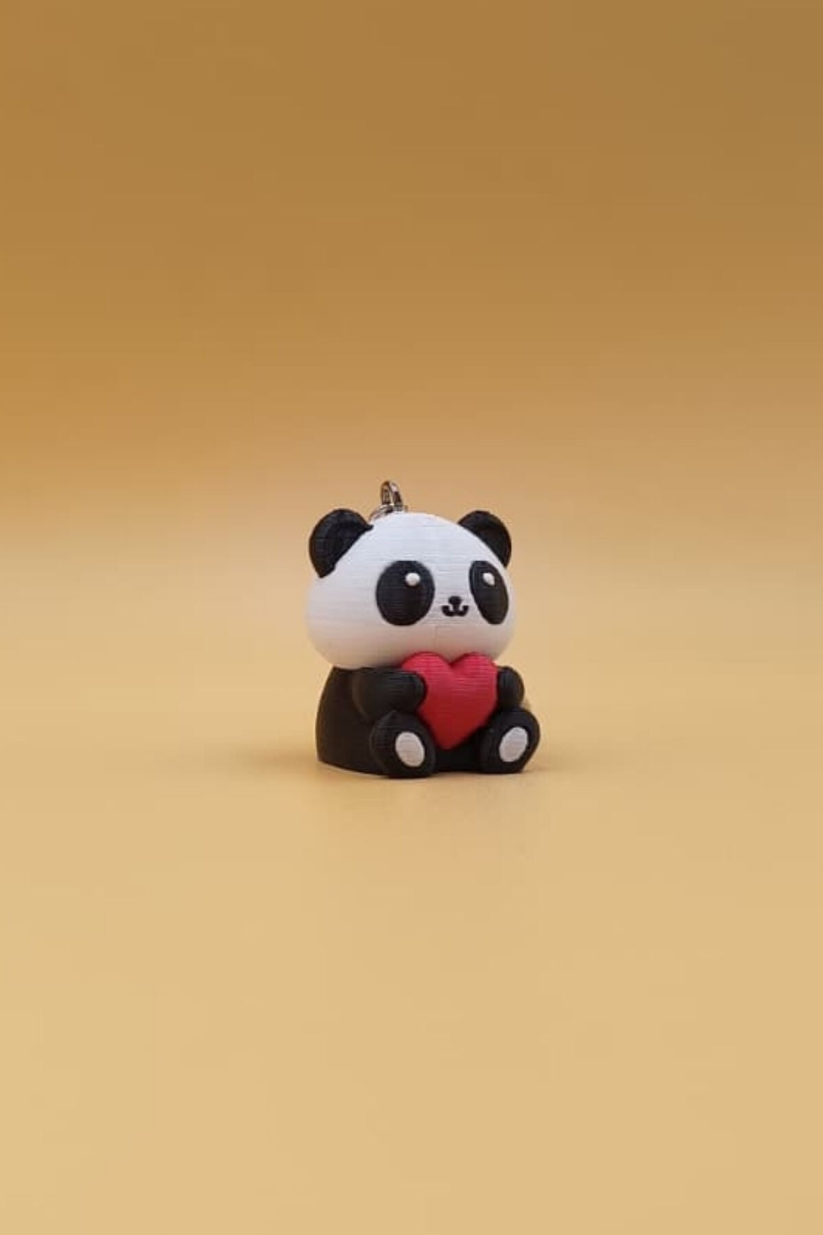 Kalpli Panda Anahtarlık