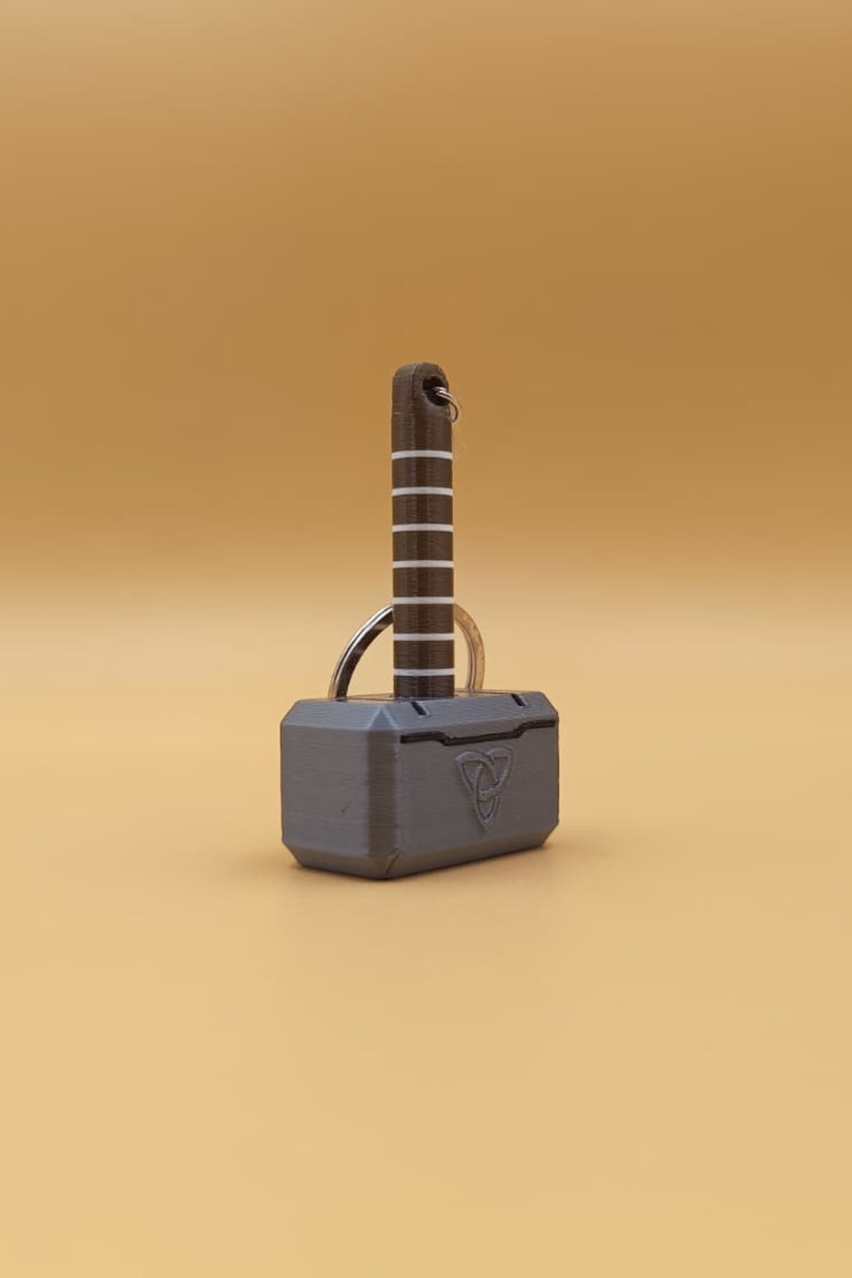 Thor Çekici Figürlü 3D Tasarım Anahtarlık(7CM) - Mitolojik Tasarım Çanta Süsü & Özel Hediye