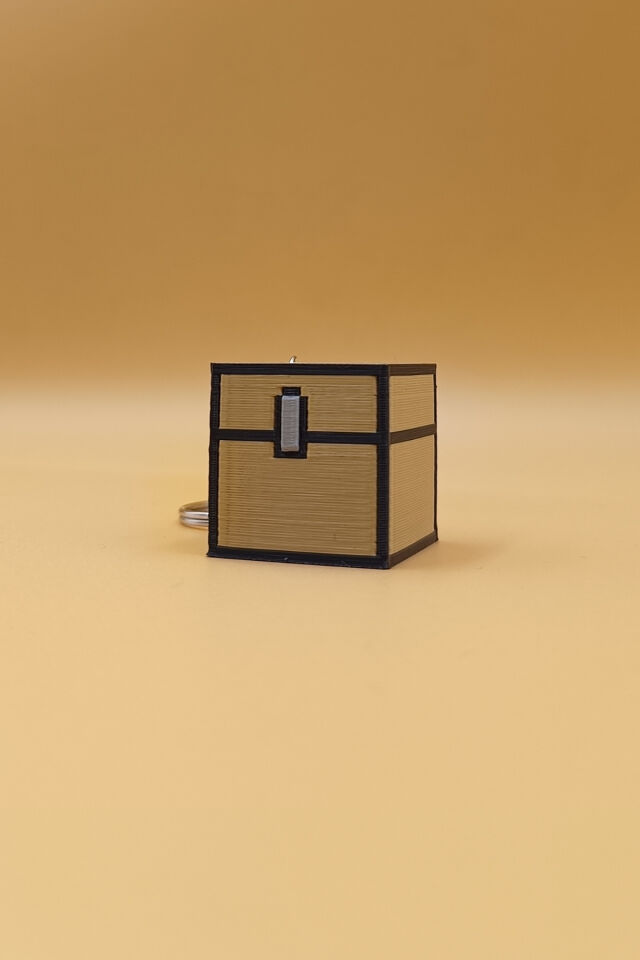 Mini Hazine Sandığı Anahtarlık