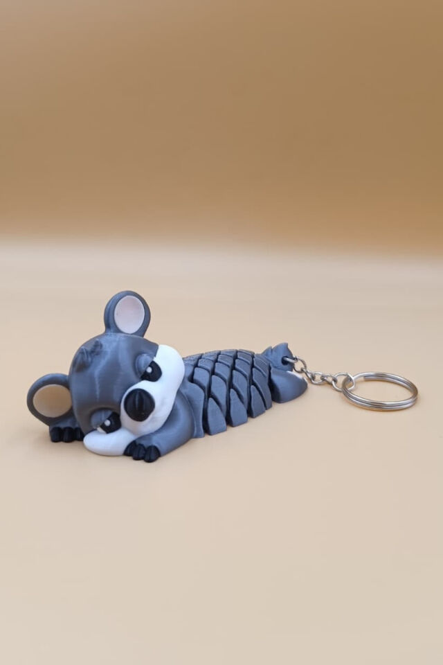 Koala Hareketli Anahtarlık Çanta Süsü Charm