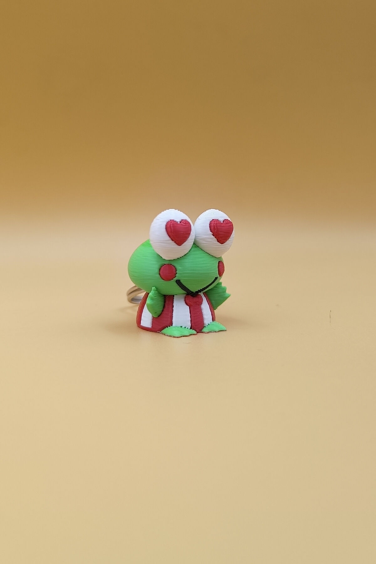 Kalpli Keroppi Anahtarlık Çanta Süsü Charm