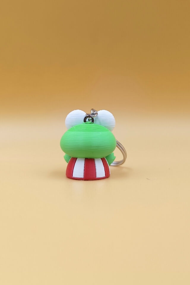 Kalpli Keroppi Anahtarlık Çanta Süsü Charm