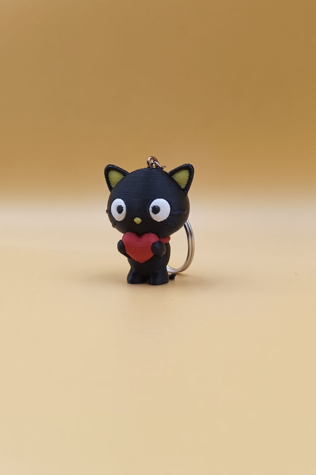 Kalpli Chococat Anahtarlık Çanta Süsü Charm