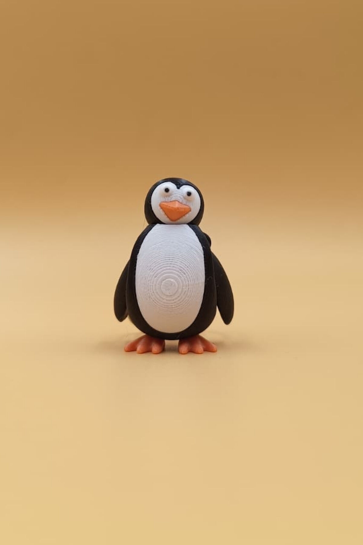 Hareketli Şirin Penguen Anahtarlık - Hareketli Anahtarlık Çanta Süsü Charm